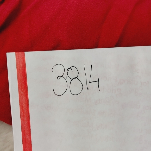 Soft Surroundings Sonnet Blouse Covered Button Ruffle Sleeve Red Shirt P3814 - Picture 8 of 8